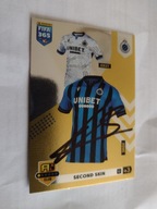 Karta panini autograf Club Brugge Carl Hoefkens Fifa 365 Second Skin