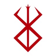 Berserk Naklejka Samochodowa Brand of Sacrifice Anime