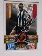 Karta topps autograf Newcastle United Sissoko Premier League