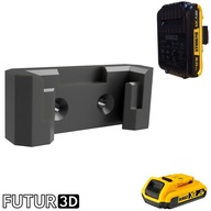 Uchwyt pojedynczy na akumulator baterię DeWALT 18V XR bez blokady