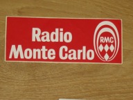 Radio Monte Carlo RMC naklejka