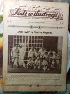 Kurier 1927 Policja Polska Łask Sokół Łódź