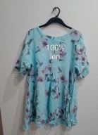 Sukienka lniana L/XL len letnia