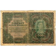 POLSKA - 500 MAREK POLSKICH - 1919
