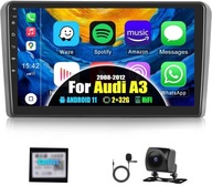 Radio samochodowe Camecho Radio samochodowe Android 11 do Audi A3
