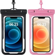 2x WODOODPORNY POKROWIEC NA TELEFON ETUI WODOSZCZELNE DO NURKOWANIA WAKACJE