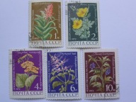 ZSRR - zioła lecznicze - Mi. 3988-92 - kasowane