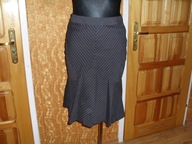 SPÓDNICA W PASECZKI CZARNA -ROZM 36