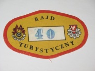 40 RAJD Turystyczny MSS GOTTWALD Polski Związek Motorowy naszywka