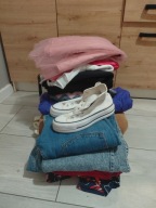 Mega paka zestaw 11 sztuk ubrań damskich XL 42