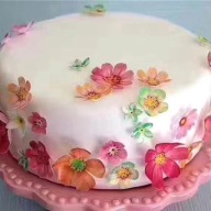 Wielokolorowy opłatek do dekoracji ciast, tortów, innych wyrobów 30-40 szt.