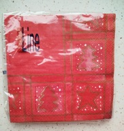 Serwetki papierowe motyw BOŻEGO NARODZENIA 13 szt dla WOŚP