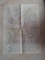 Mapa Wojskowa z 1937 roku