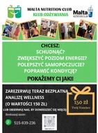 Voucher na konsultacje dietetyczną w Malta Nutrition Club