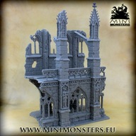 Ruiny Katedry - Oldhammer, Wargames terrain, Fantasy scenery