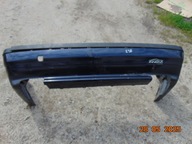 BMW 7 E38 TYŁ TYLNY TYLNI ZDERZAK KOMPLETny LISTWY CHROM wyciącia na tłumik