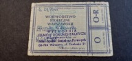 Kartki zaopatrzenia - talon na obuwie - X.1982 - III.1983