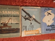 J.MEISSNER 3X STARE WYDANIA PILOT GWIAŹDZISTEGO, S/T SAMSON, SKRZYDŁA NAD..