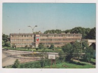 Parczew 1988r. Urząd Miasta Propaganda boisko 801A