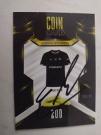 Karta SportZoo Duel autograf Cracovia sezon 25/26 Luka Elsner Trener Coin