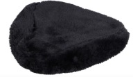 Pokrowiec na siodło Walfort - Sztuczne futro - Czarny