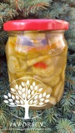 Rzemieślnicze Ogórki z chilli 500 ml #Gospodarstwo Jaworscy