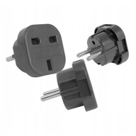 ADAPTER EU do TYP G UK WTYCZKA ANGIELSKA BRYTYJSKA 20 szt.