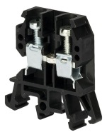 Złączka szynowa gwint. czarna ZUG-G10