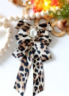 Broszka panterka modna przypinka panterka do płaszcza torebki na prezent
