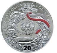 Moneta 80 x 20 zł Dożynki 2004 MENNICZA