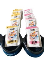 Zestaw TUF TUF saszetka mielona z indykiem x7 + cielęcina x7 dla kota 100g