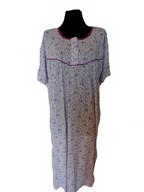 Koszula nocna DUŻA KRÓTKI rękaw 100% BAWEŁNA r. XL