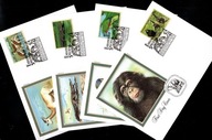 ONZ Nowy Jork - 4 Koperty FDC / 663-666 ( Fauna - Zagrożone zwierzęta )94 r