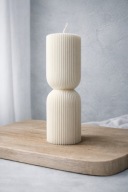 Świeca sojowa Balance kolumna duża nowoczesna | noya