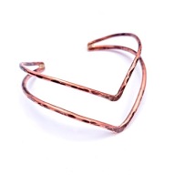 Bransoleta z czystej, polskiej miedzi. Także jako opaska na ramię. Victory