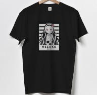 Męska koszulka manga anime Nezuko Demon Slayer M