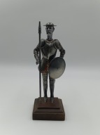 Don Kichot De La Mancha - metaloplastyka - figurka z metalu - vintage 25cm