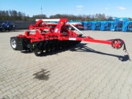 Brona Talerzowa Półzawieszana z Wałem Oponowym GRANO-SYSTEM SHARK SHOP 3m