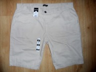 INEXT NOWE SPODENKI BEŻ BERMUDY r 56 W 40 XXL pas 102 cm
