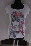 BLUZKA BIAŁA ROZM S