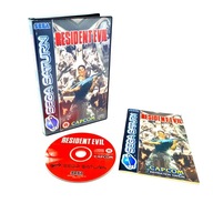 RESIDENT EVIL 1 I SEGA SATURN PREMIEROWE WYDANIE ANGIELSKIE PAL EU ENG
