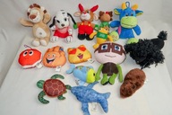 zestaw maskotek pluszaków