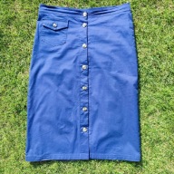 Spódnica BPC granat strech M/38 p.80 dł.69 BDB