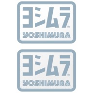 2x Naklejka z Logo YOSHIMURA 85x58 mm Sponsorska na Motocykl Quada Skuter