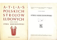 Atlas polskich strojów ludowych 1952 Strój krzczonowski