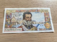 Francja - 5000 franków - 1957