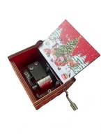 MERRY CHRISTMAS POZYTYWKA KORBA RĘCZNA KOLOROWA BOŻE NARODZENIE