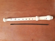 Flet drewniany prosty sopranowy szkolny Janko | wersja barokowa