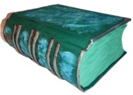 [nr 99]: A6 Mini Księga | 200k Notatnik zielony | 120g Rekwizyt |FaeryITEMS