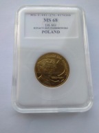 2 ZŁ IGNACY JAN PADEREWSKI W GRADINGU MS 68